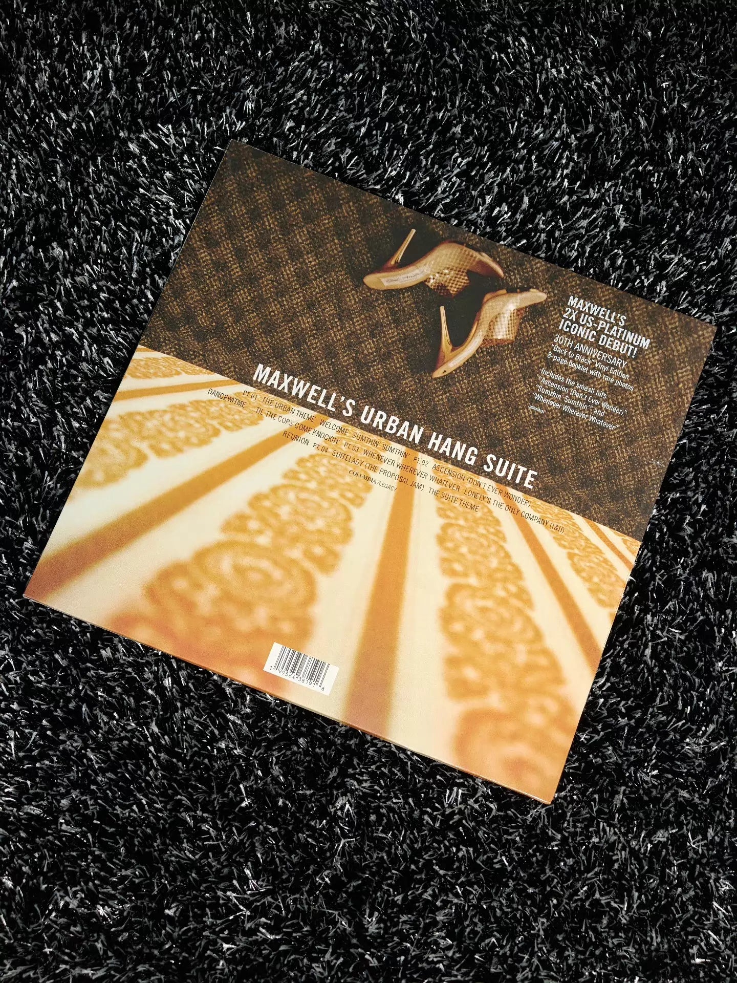 Maxwell – Urban Hang Suite – Vinyl with Booklet (2LP) front cover