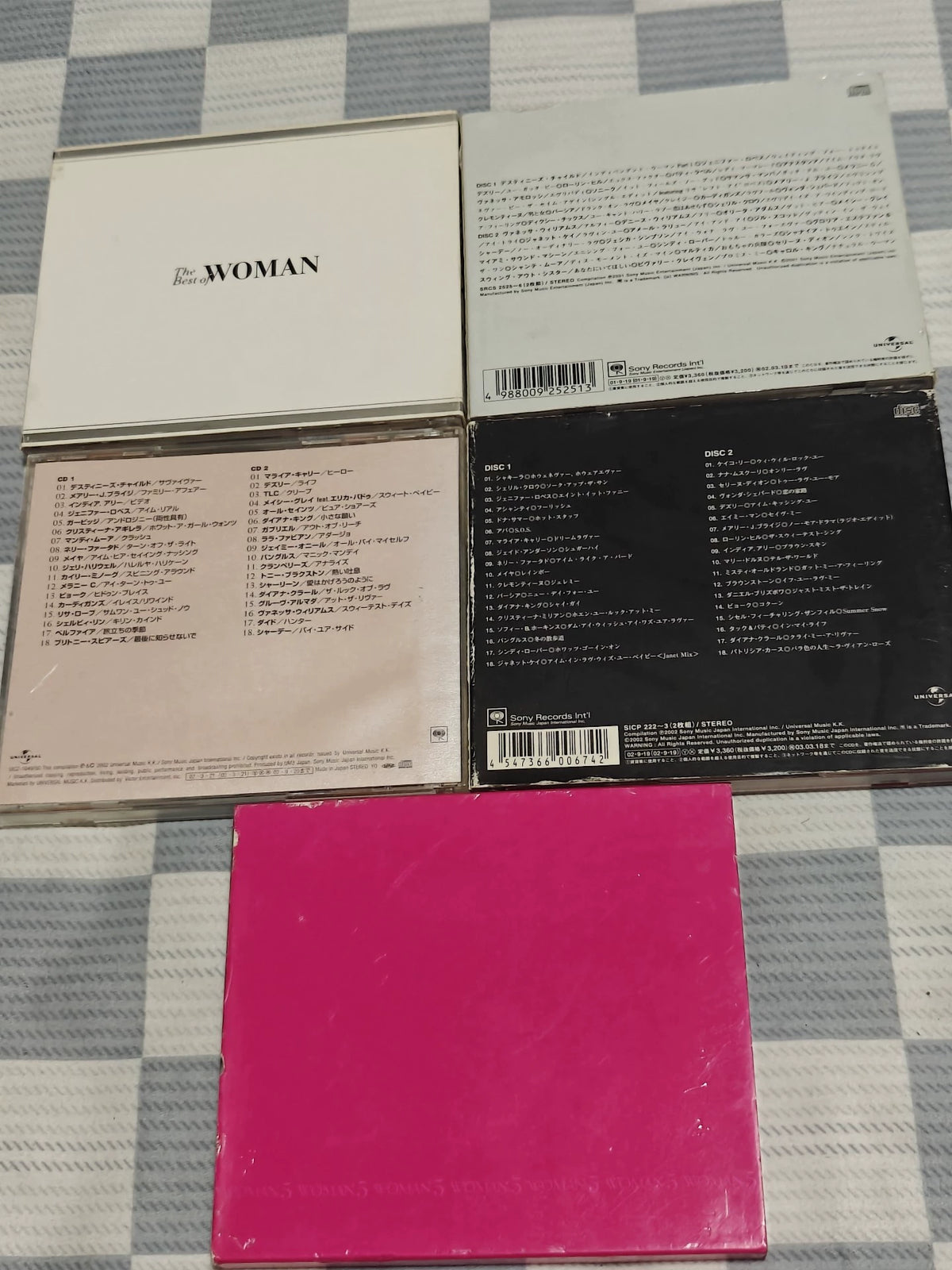Various Artists – WOMAN Volumes 1–5 – Japanese 10CD Bundle – detail 2