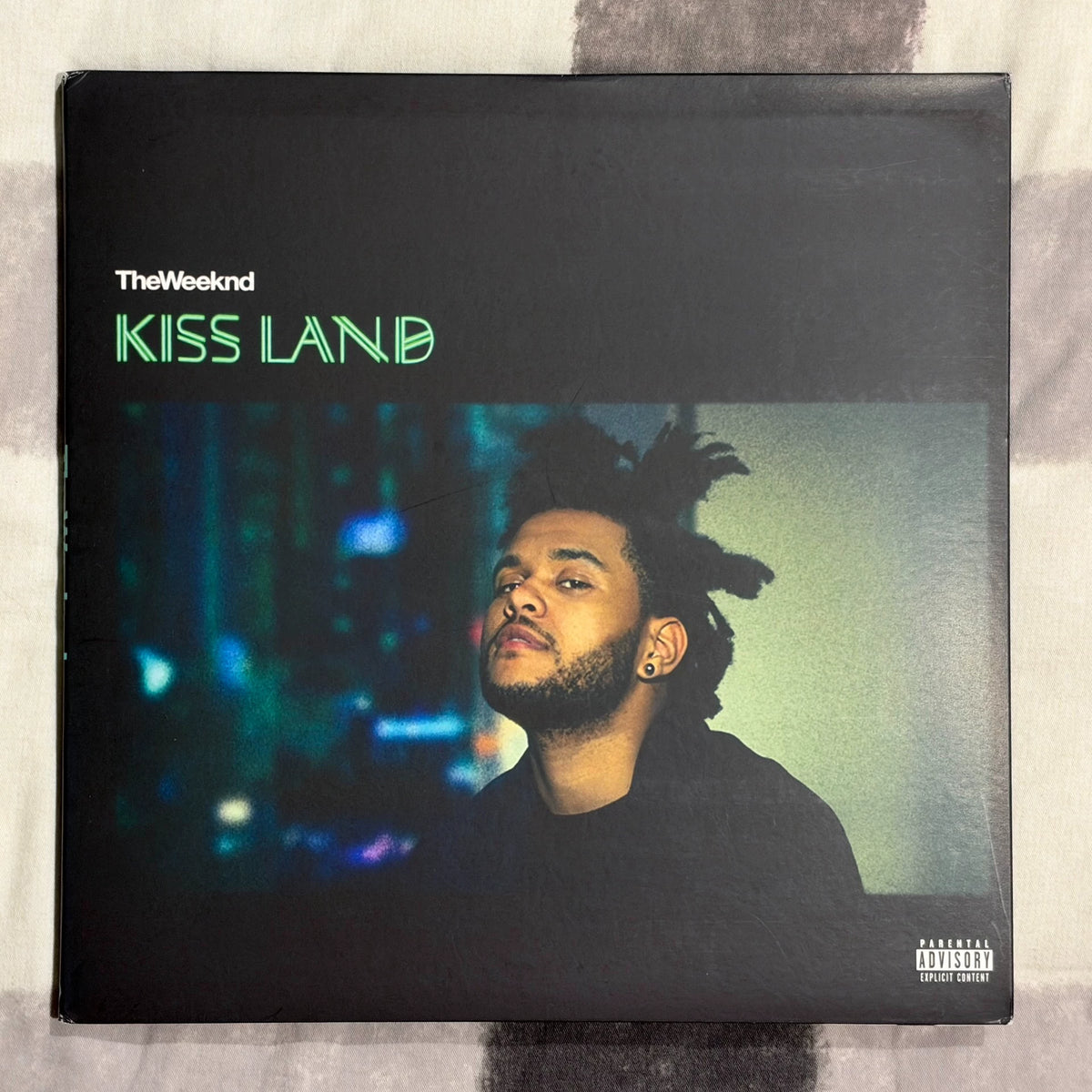 The Weeknd – Kiss Land – Sea Glass Green Vinyl 2LP – actual item photograph 1