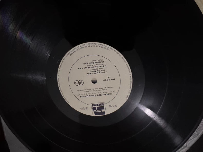 Bill Evans Quintet – Interplay – Japanese White Label Promo LP – MW2009