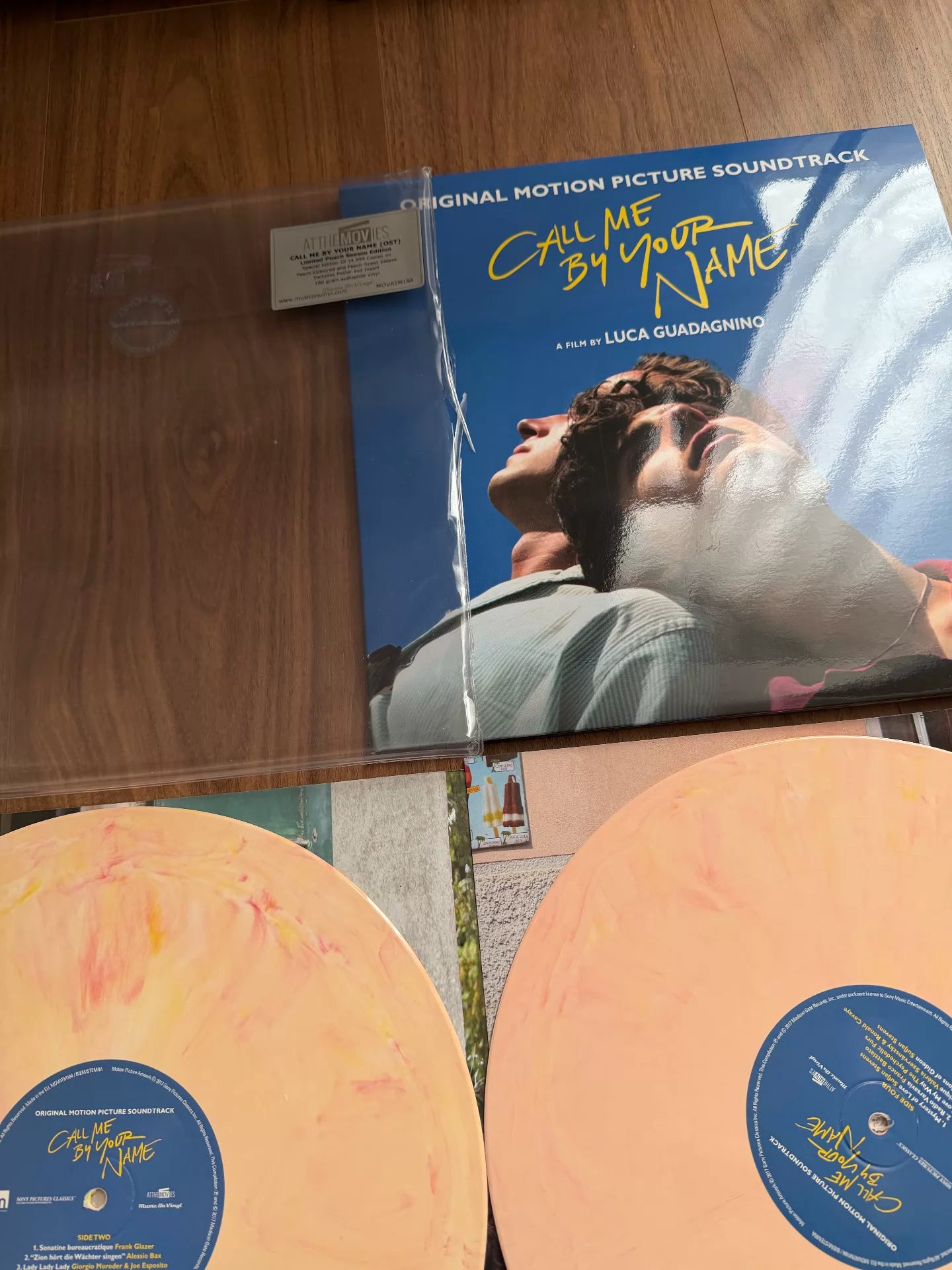Call Me by Your Name & Sufjan Stevens – Mystery of Love Limited Peach Vinyl Set