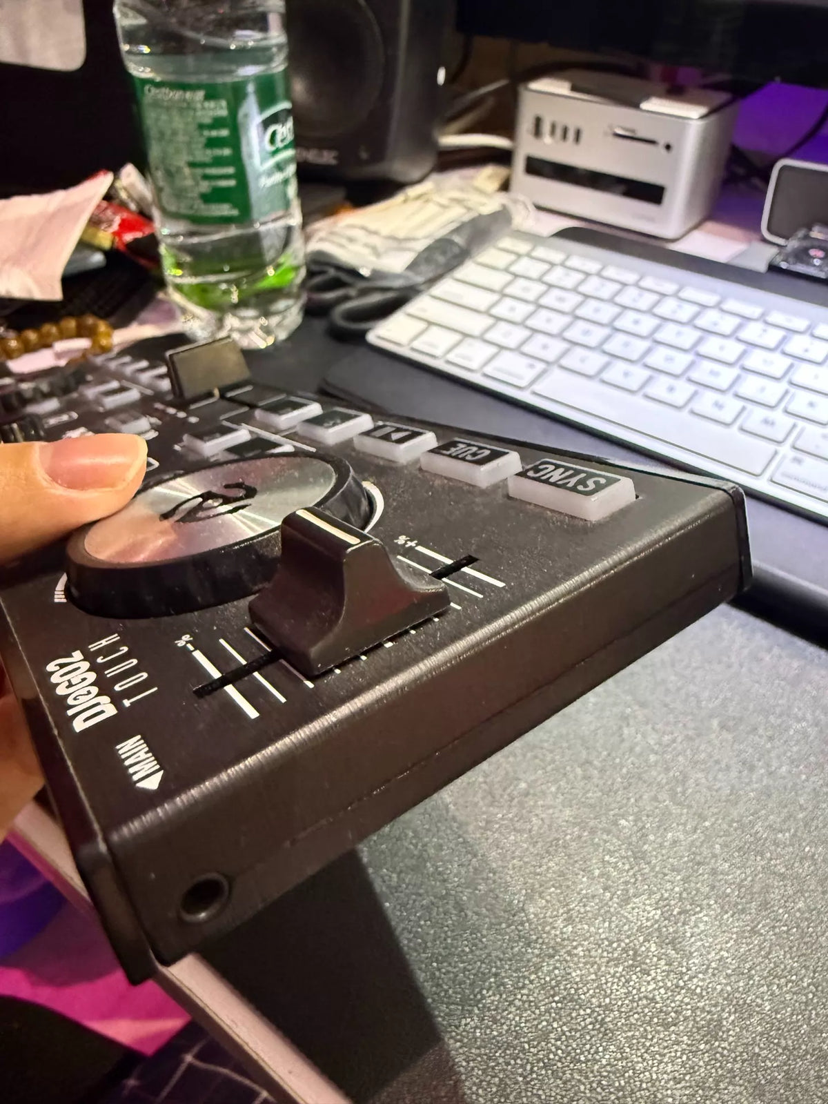 Numark DJ2GO2 Touch – Compact USB DJ Controller – actual item photograph 4