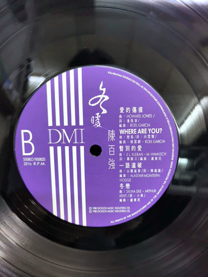 Danny Chan – Winter Warmth 1988 Hong Kong First-Press Vinyl LP