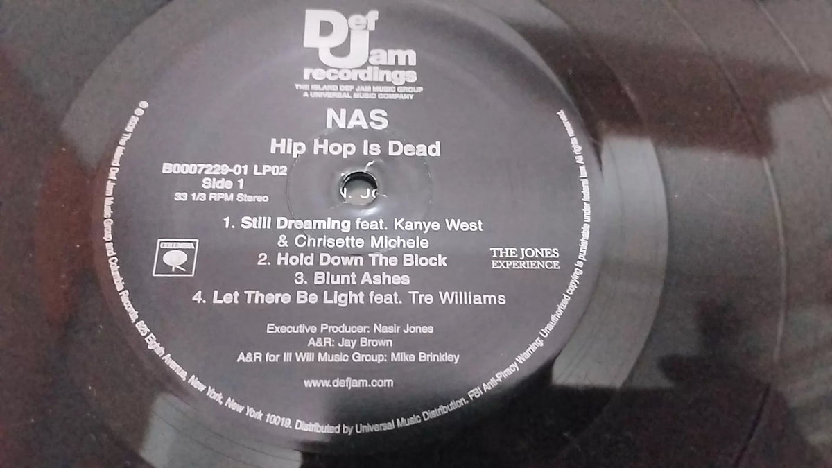 Nas – Hip Hop Is Dead, US Edition (LP) – photo 3