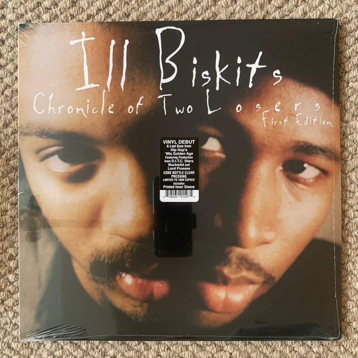 ill Biskits – Chronicle of Two Losers, Coke-Bottle-Clear Vinyl (LP) – photo 1