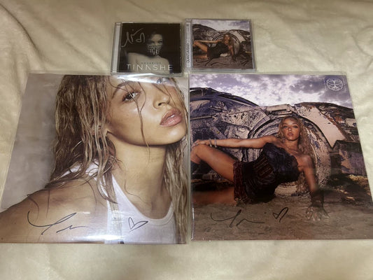Tinashe – Signed Collection – Two Vinyl Records and Two CDs