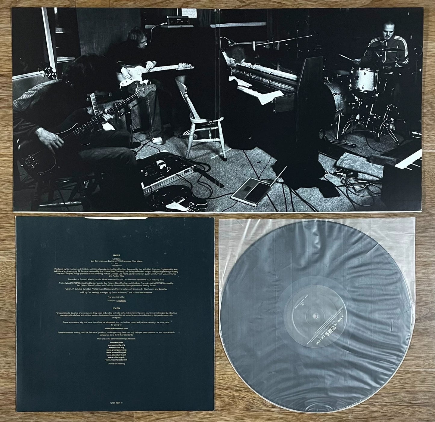 Coldplay – A Rush of Blood to the Head 2002 European First-Press Vinyl LP — product detail 3