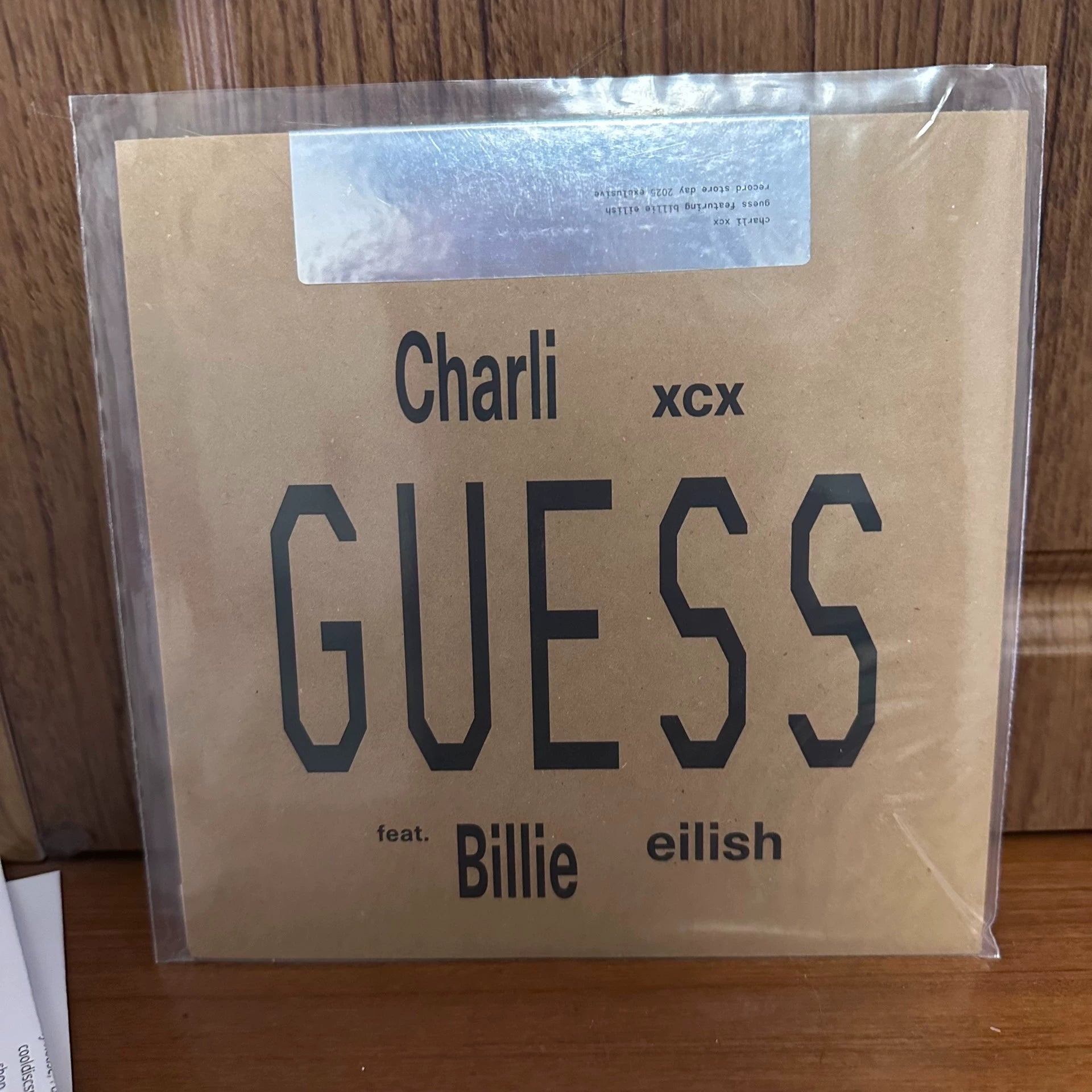 Charli XCX & Billie Eilish – Guess – RSD Vinyl (7")
