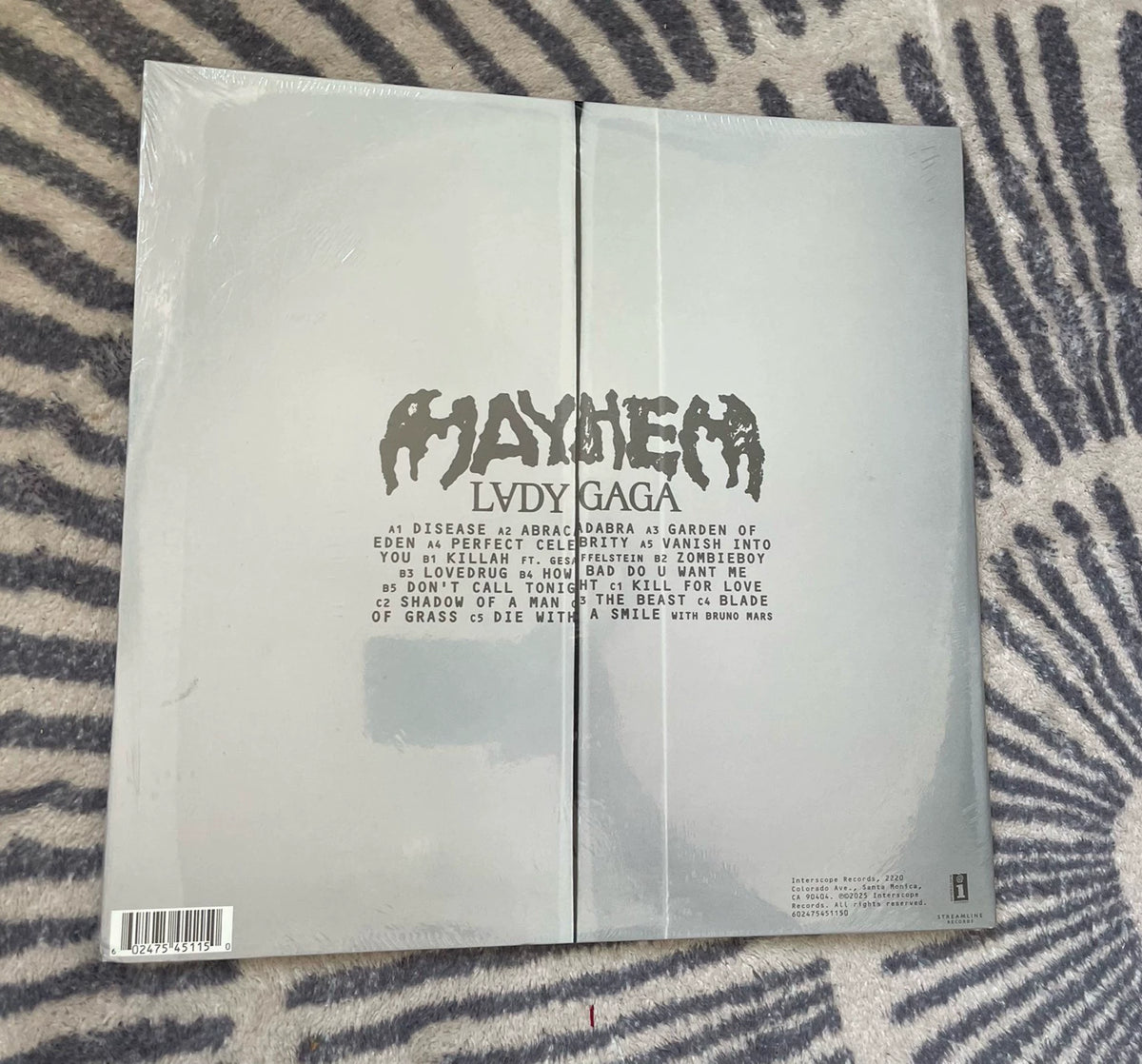 Lady Gaga – Mayhem – Opaque Yellow Alternate Cover Vinyl (2LP) — photo 2