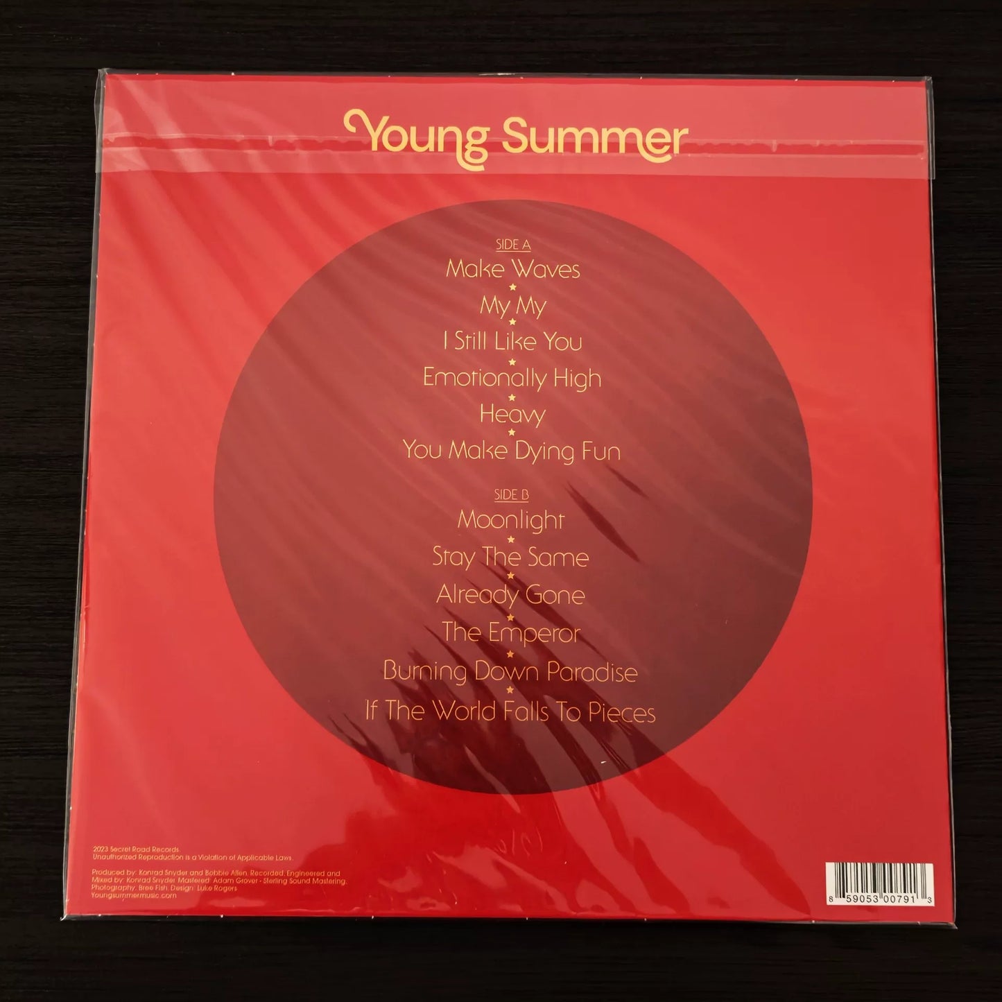 Young Summer – Young Summer Limited Red Vinyl LP