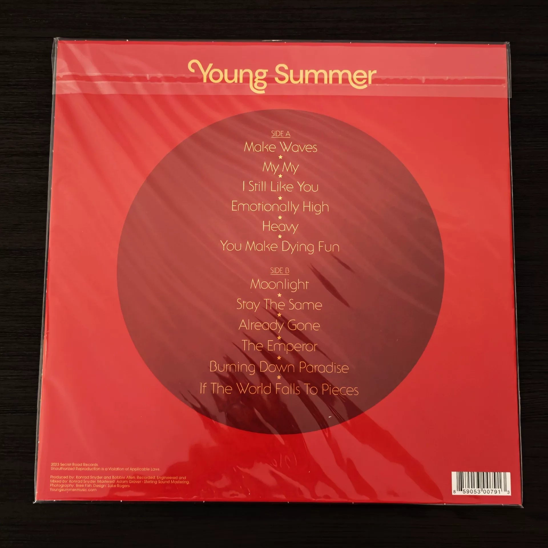 Young Summer – Young Summer Limited Red Vinyl LP
