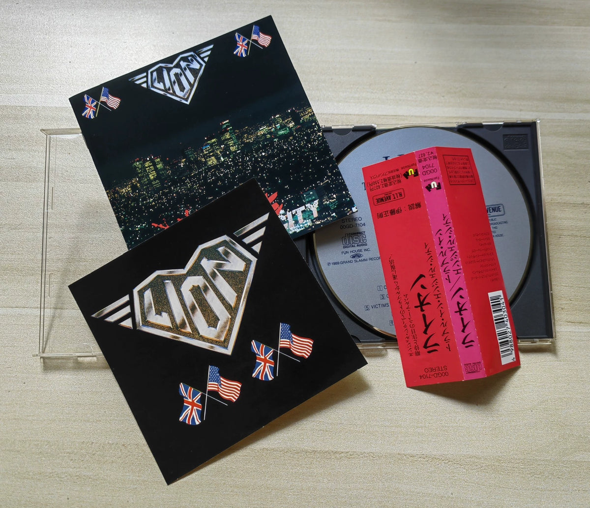 Lion – Trouble In Angel City – Japanese CD 00GD-7104