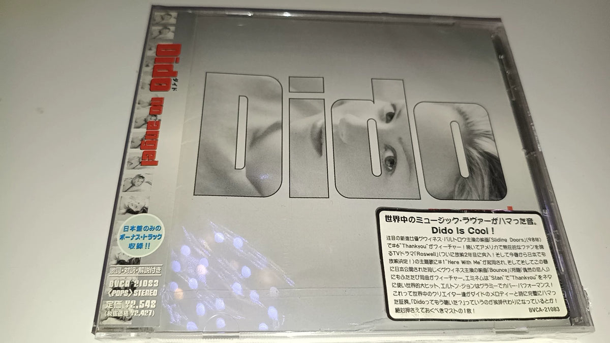 Dido – No Angel – Japanese Promo CD BVCA-21083, Sealed