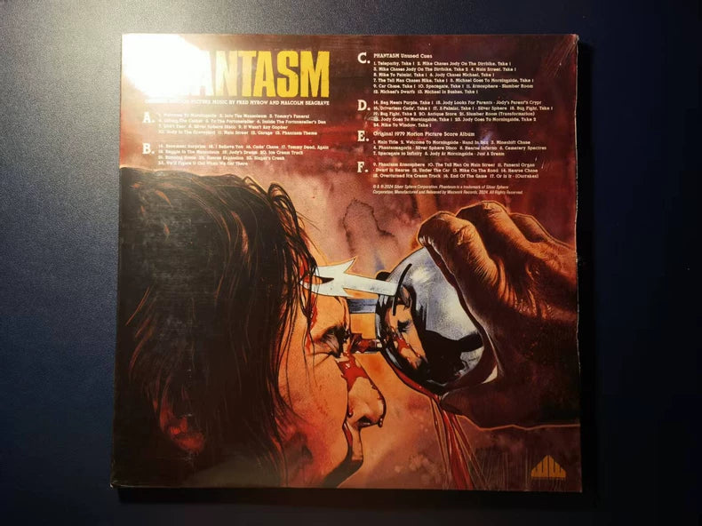 Phantasm Original Motion Picture Soundtrack – Silver Vinyl 3LP – Sealed – photo 3