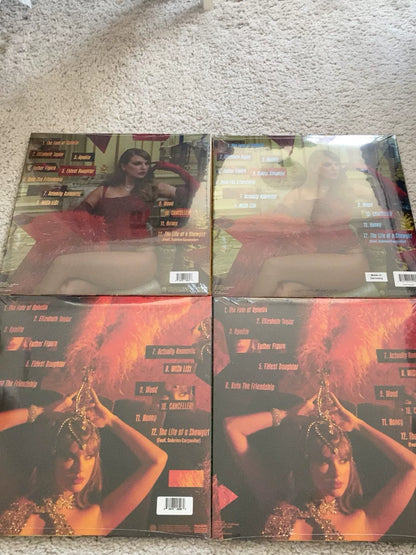 Taylor Swift – The Life of a Showgirl Color Vinyl 4LP Bundle