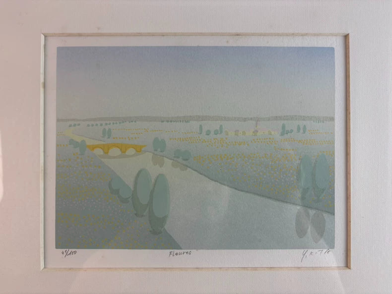 北吉晃 – Landscape – Signed Framed Art Print