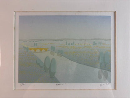 北吉晃 – Landscape – Signed Framed Art Print