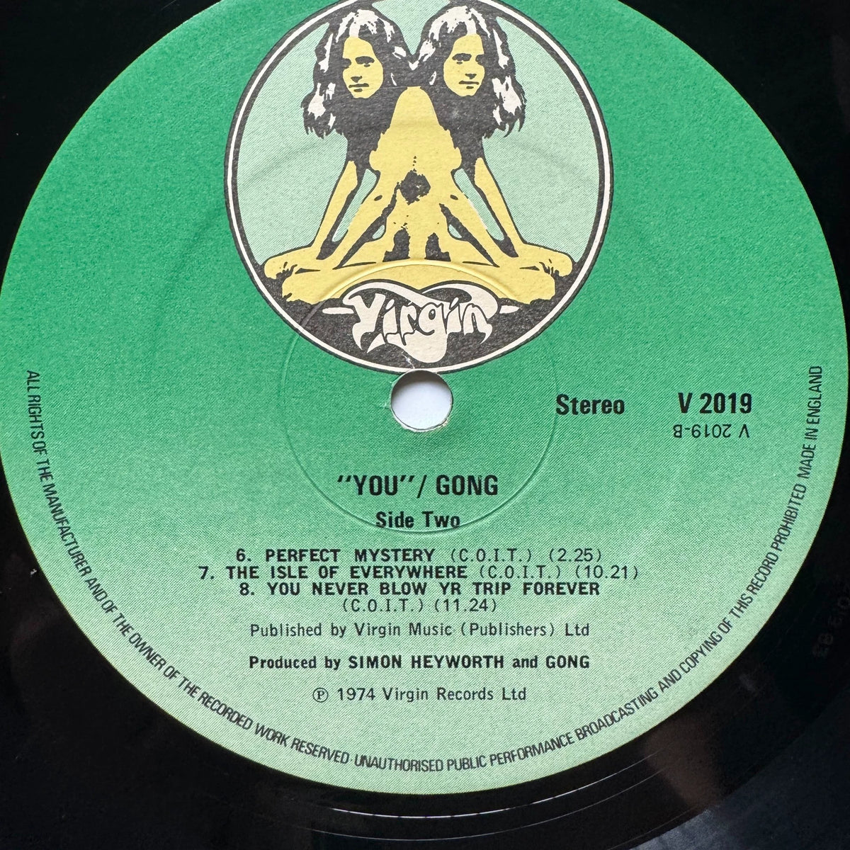 Gong – You; actual item detail