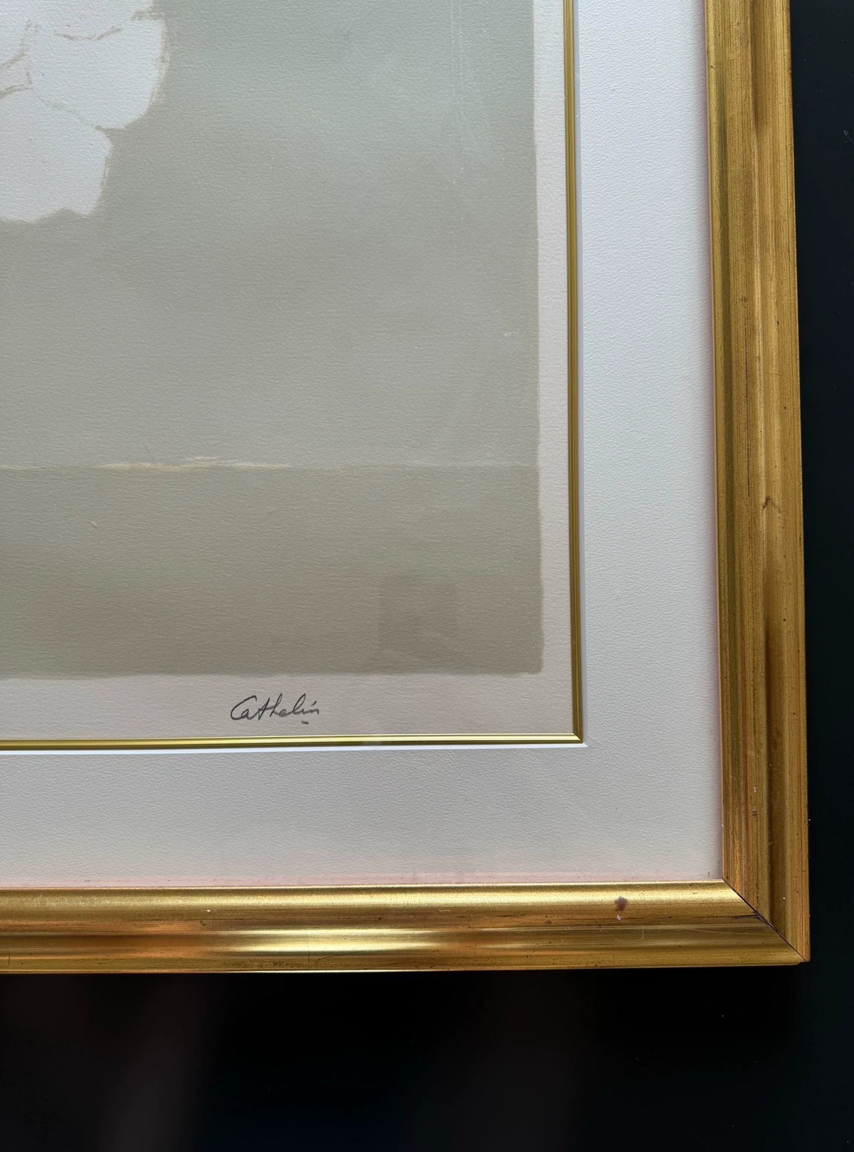 Bernard Cathelin – Signed Limited Lithograph, Framed 121 × 83 cm — original seller image 4