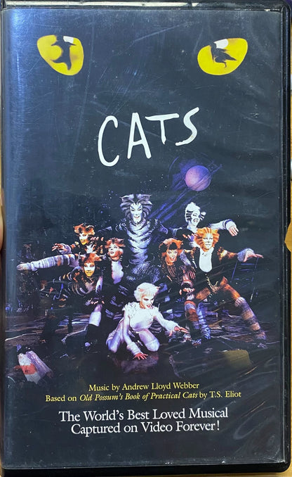 Cats – 1998 Musical Film (VHS) – photo 1