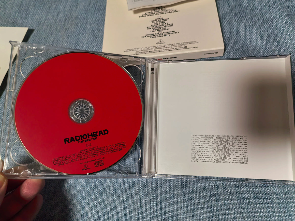Radiohead – The Best Of – Japanese 2CD with Obi – detail 5