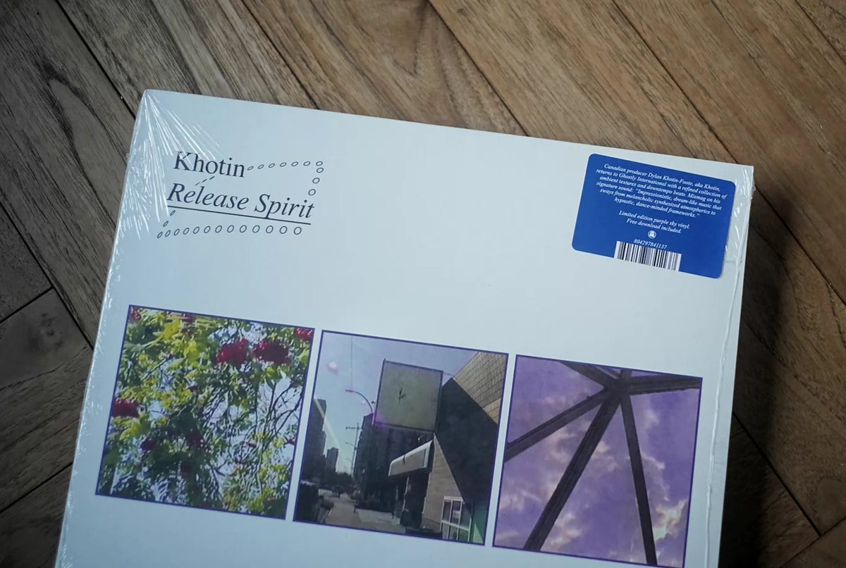 Khotin – Release Spirit – Purple Smoke Vinyl LP – actual item photograph 3