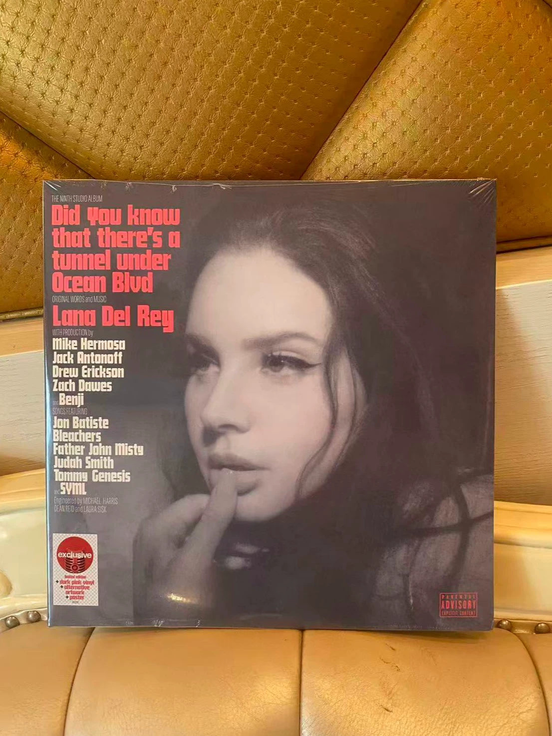 Lana Del Rey – Did You Know That There’s a Tunnel Under Ocean Blvd – Target Red Vinyl (2LP)