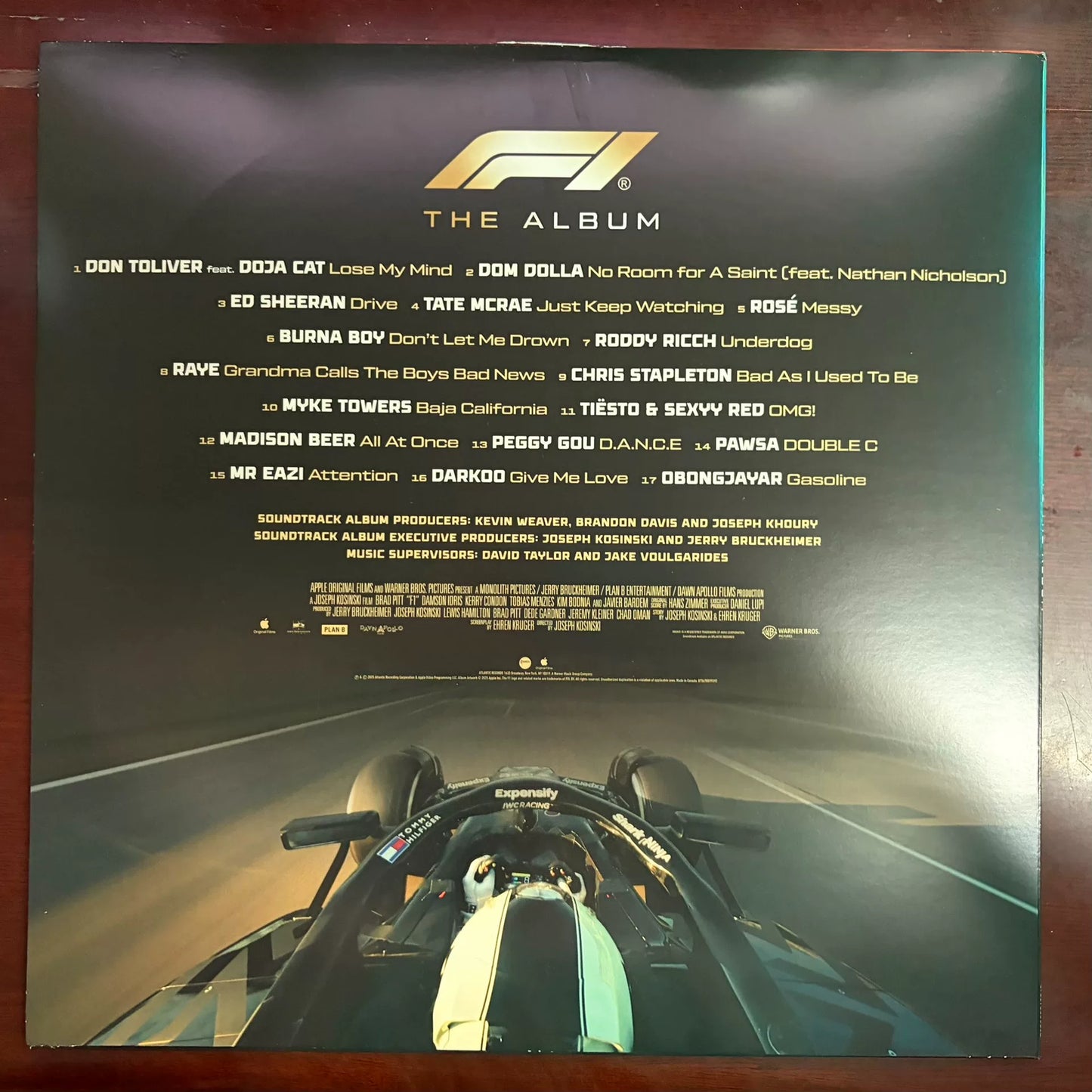 F1 The Album – Official Exclusive Midnight Red Marble Vinyl
