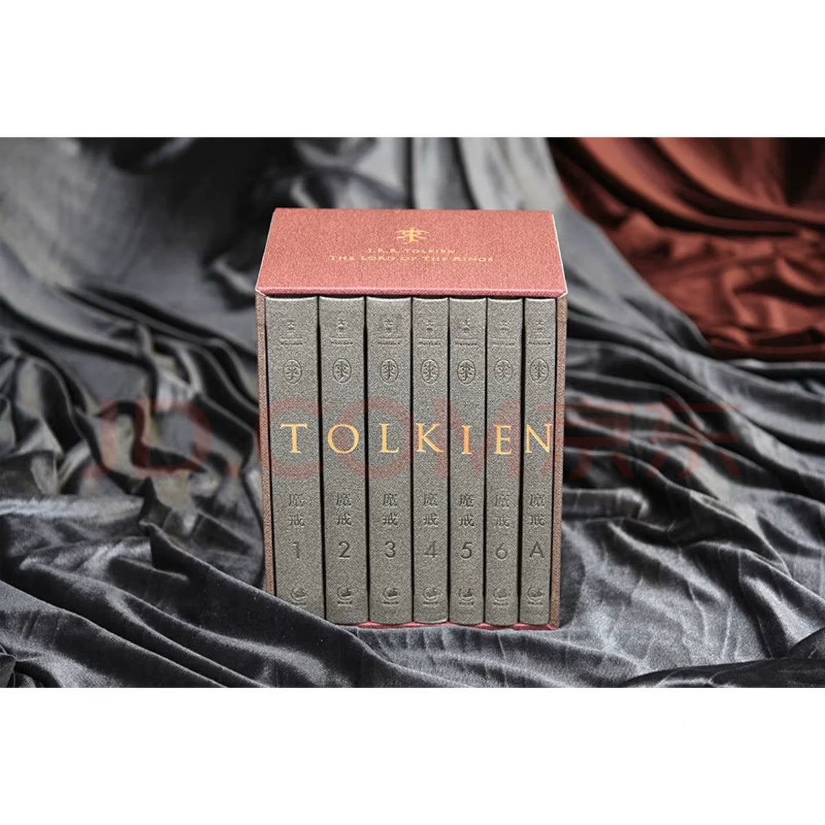 J.R.R. Tolkien – The Lord of the Rings, Chinese Illustrated Seven-Volume Box Set – photo 1