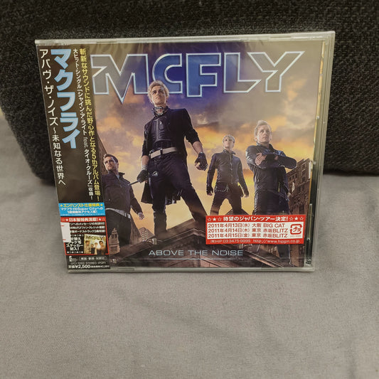 McFly – Above the Noise – Japanese Promo CD, Cracked Case – actual item photograph 1
