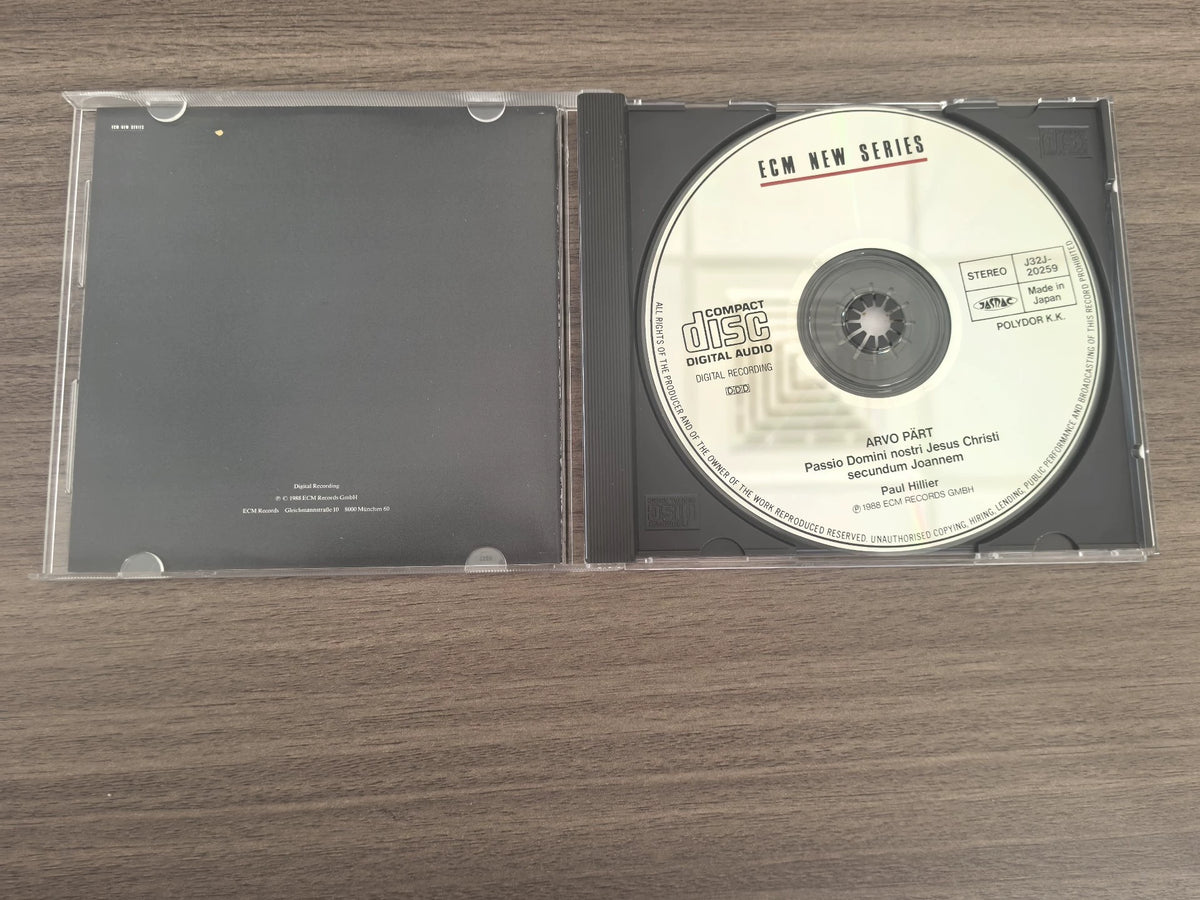 Arvo Pärt – Passio, Japan Edition (CD) – photo 3