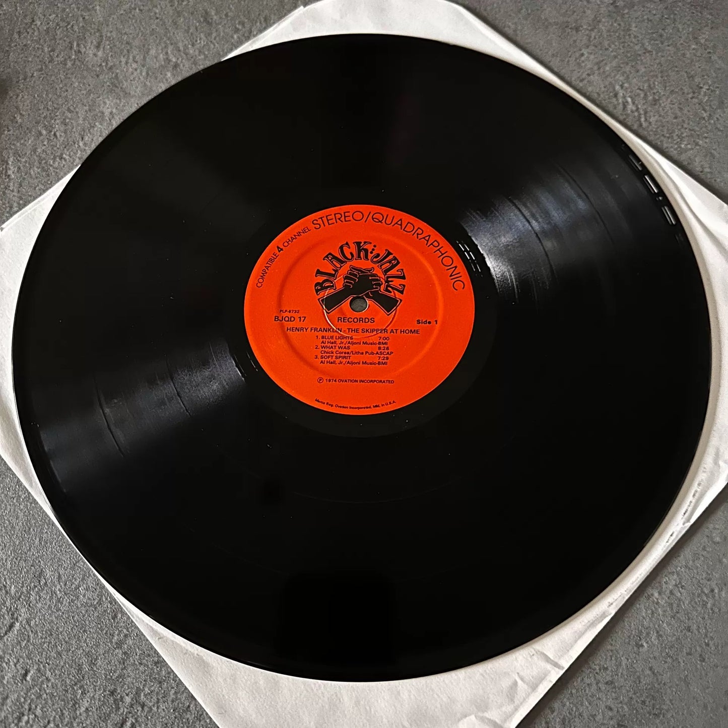Henry Franklin – The Skipper at Home 1974 US Original Vinyl LP