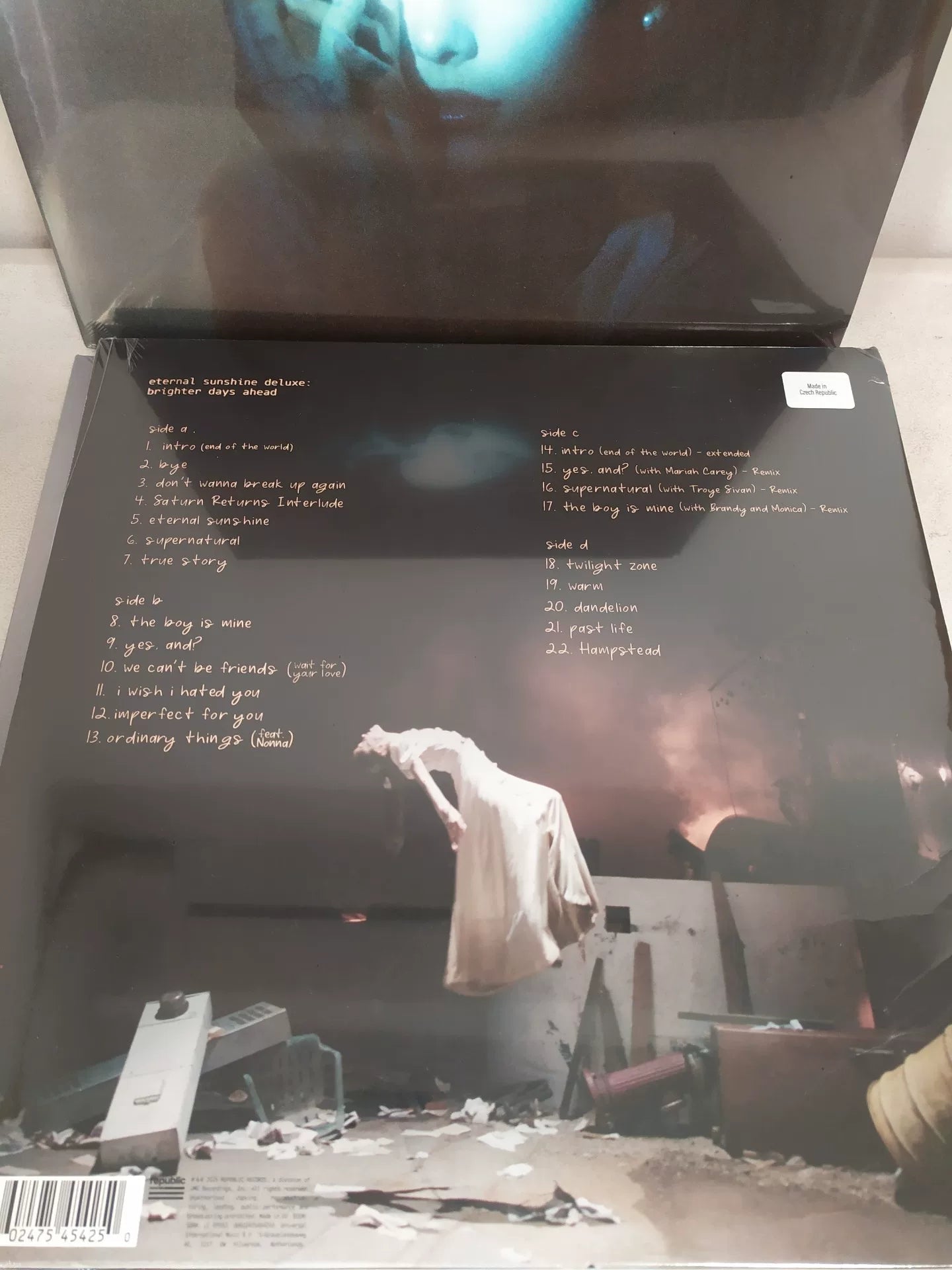 Ariana Grande – Eternal Sunshine Brighter Days Ahead Turquoise Vinyl 2LP