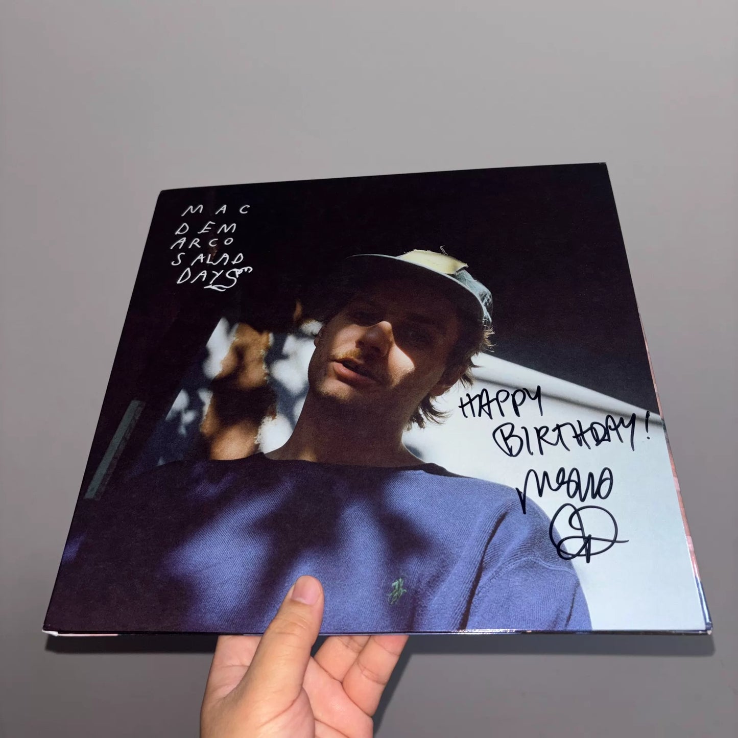 Mac DeMarco – Salad Days Signed Blood Records Blue Boy Edition Vinyl