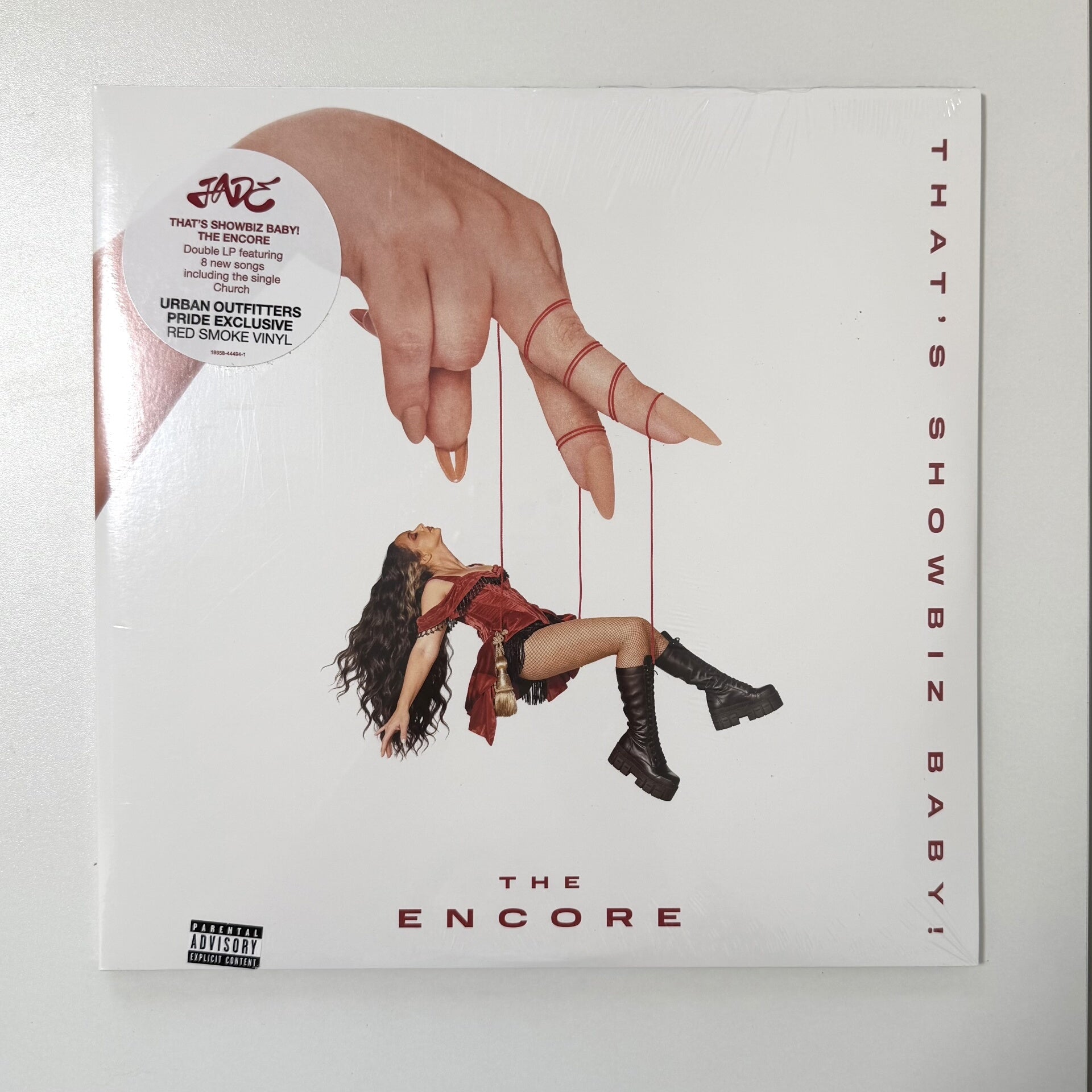 JADE – That's Showbiz Baby! The Encore UO Red Smoke Vinyl 2LP