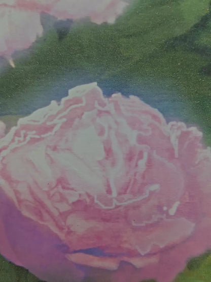 Naoko Hara – Peonies – Framed A/P Print – detail 9