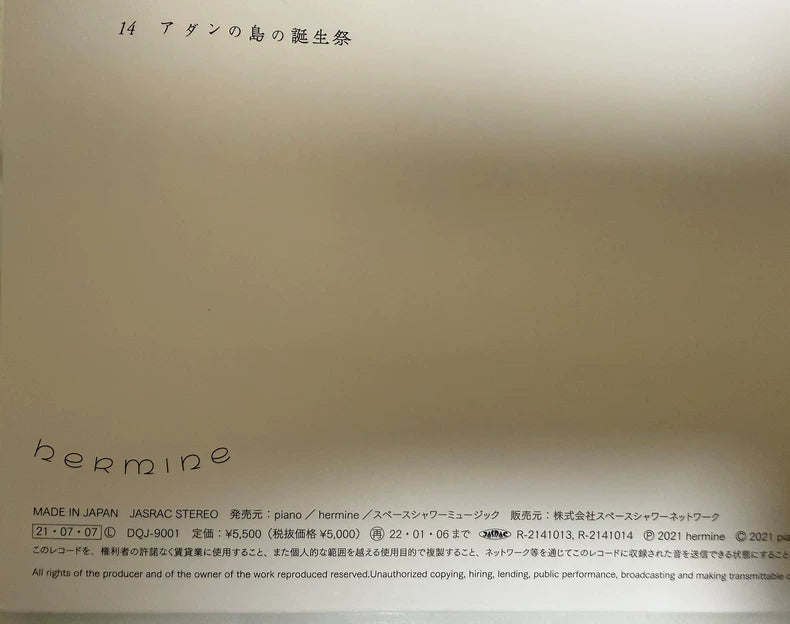 Ichiko Aoba – Windswept Adan Japanese First-Press Vinyl LP — detail 3
