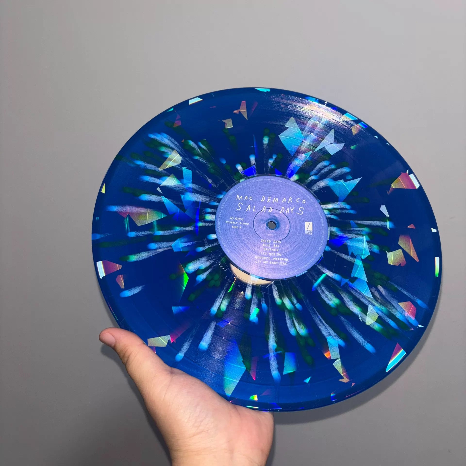 Mac DeMarco – Salad Days Signed Blood Records Blue Boy Edition Vinyl