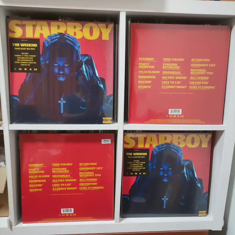 The Weeknd – Starboy – Red Vinyl 2LP – Sealed