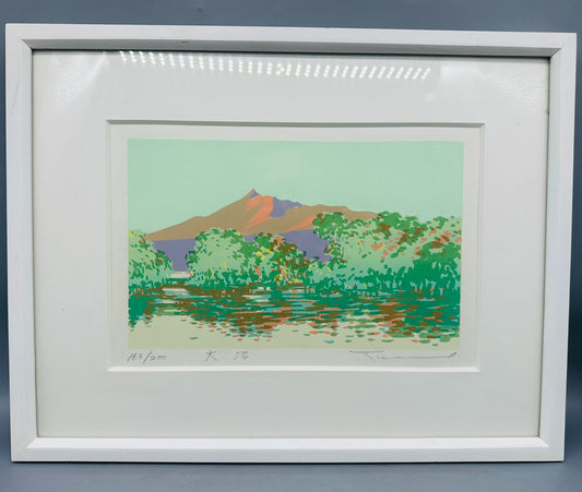 Takeo Honma – Landscape – Signed Framed Print 163/200