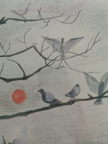 Tomizo Yamazaki – Twilight – Signed Framed Print – detail 5