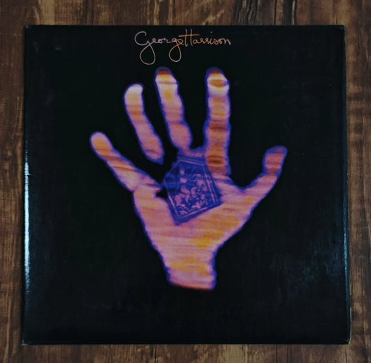 George Harrison – Living in the Material World UK First-Press Vinyl LP — front view