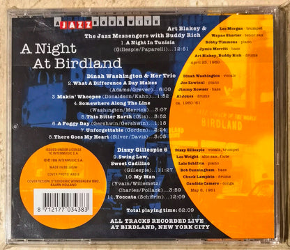 Various – A Night at Birdland – Belgian CD