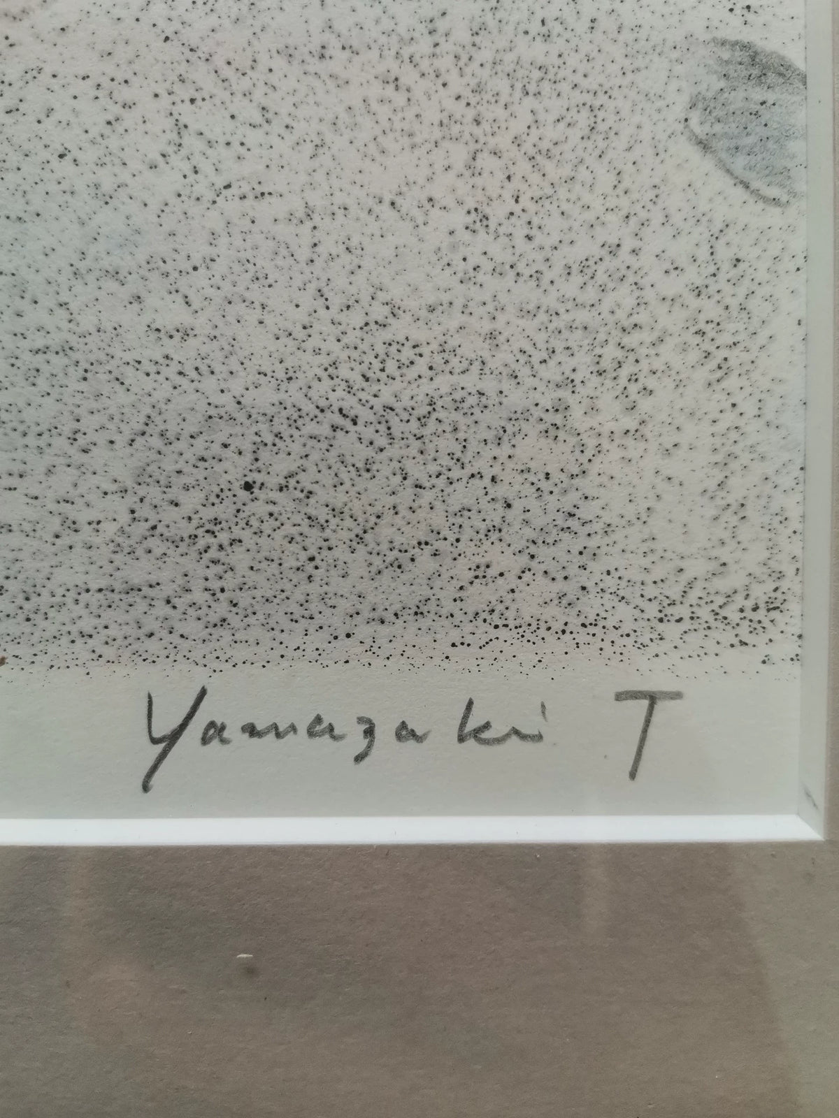 Tomizo Yamazaki – Twilight – Signed Framed Print – detail 3
