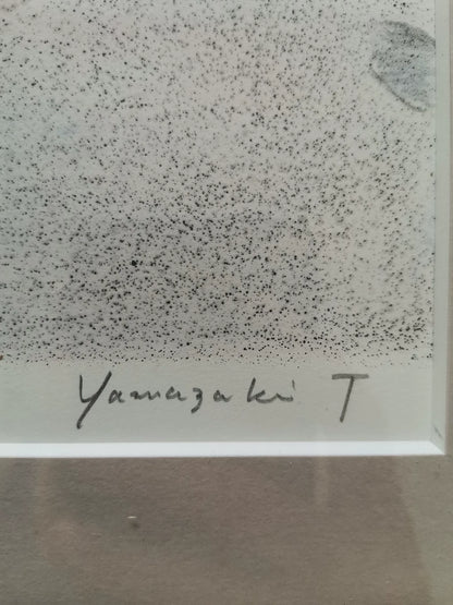 Tomizo Yamazaki – Twilight – Signed Framed Print – detail 3