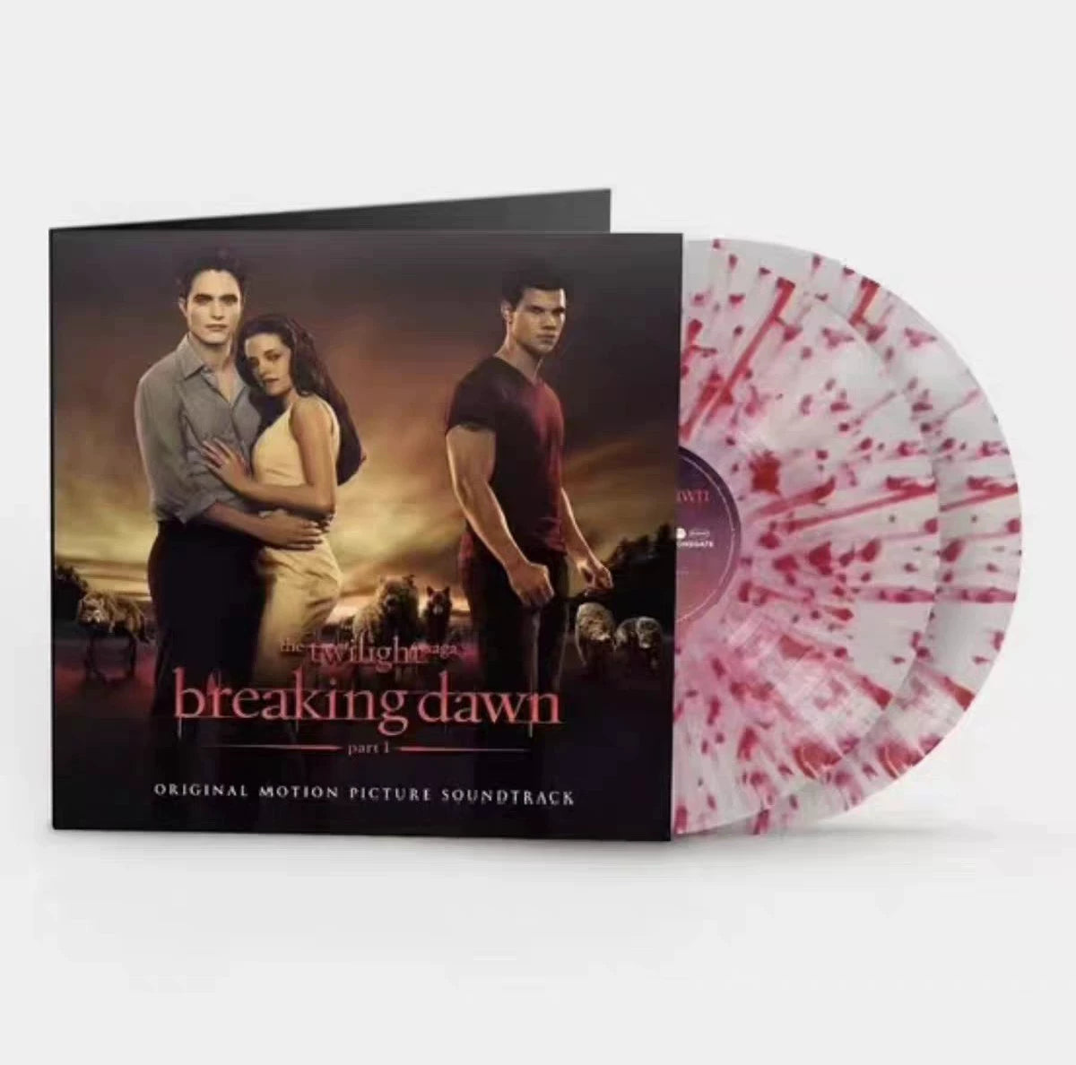 The Twilight Saga: Breaking Dawn Part 1, Red Splatter Vinyl (2LP) – photo 3
