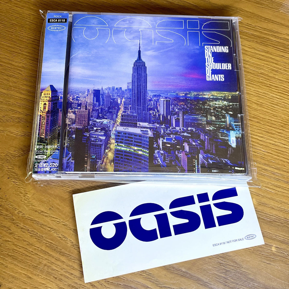 Oasis – Japanese CD Collection – Six-Album Bundle with OBIs