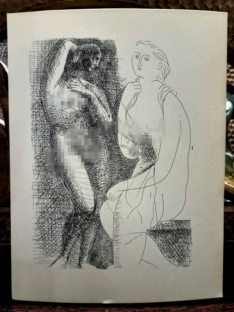Picasso Vollard Limited Print – 1956 – 28 × 22 cm