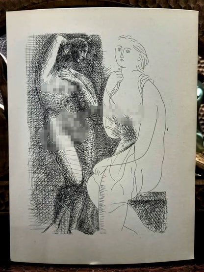 Picasso Vollard Limited Print – 1956 – 28 × 22 cm