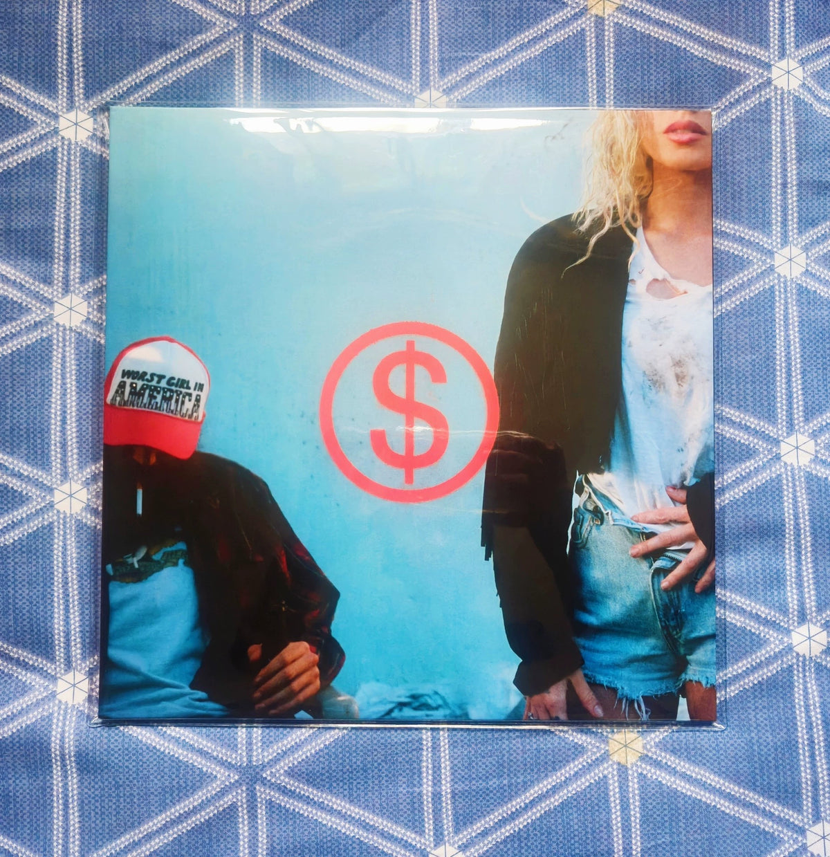 Slayyyter – WOR$T GIRL IN AMERICA – Signed Red Vinyl LP